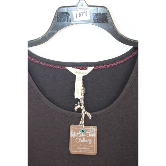 Matilda Jane Dress Womens Med Black Empire Waist Camp Discovery A-Line Flare NWT - Picture 5 of 6